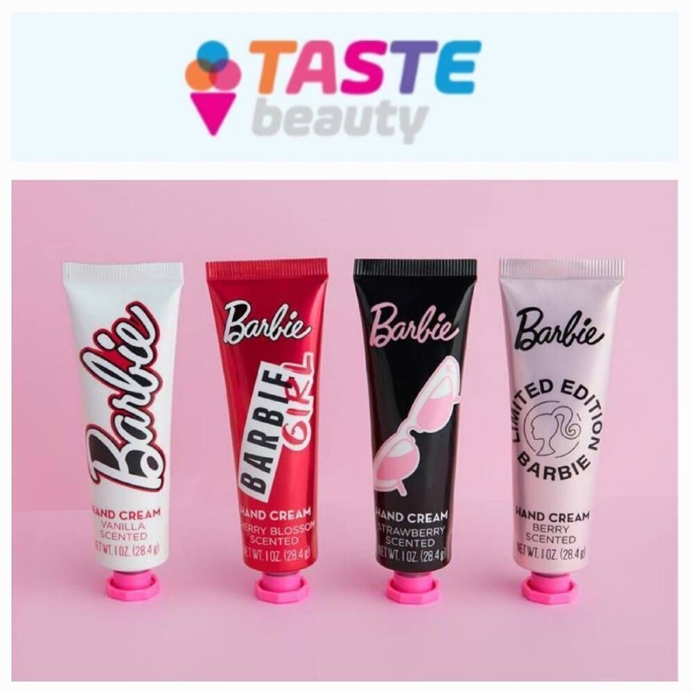 Taste Beauty X‎ Barbie 4PC Hand Cream Set